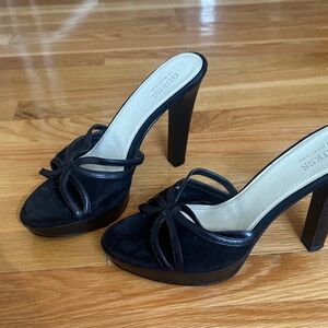 Guess Leather with Suede accent Heels